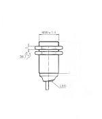سنسور القایی NBB15-30GM50-E2 - Image 2